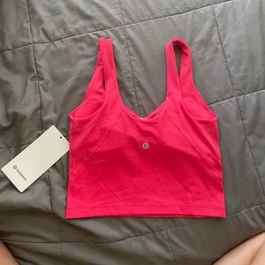 brand new lululemmon align tank in the shade “lip gloss”